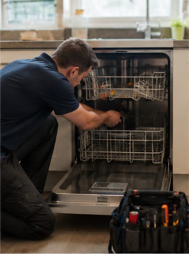 JT Service engineer — dishwasher repair in London